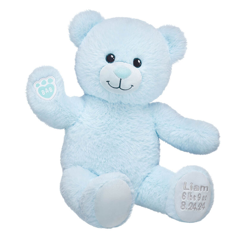 Online Exclusive Personalized Blue Baby Bear
